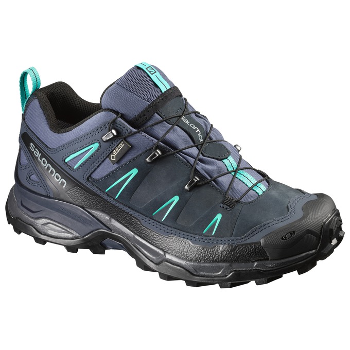 Zapatillas Trekking Salomon Mujer Azul Marino - Salomon Argentina X ULTRA LTR GTX® W ,941632-TSW